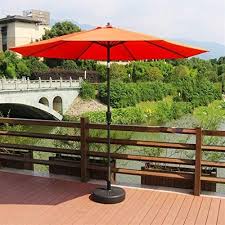 Chhd Garden Parasols Outdoor 3m Steel 8 Ribs Garden Parasol Outdoor Yard Market Portable Sun Shade And Uv Proof Umbrella Whith T Patio Garden Parasols Sun Tent