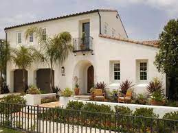 Simple Mediterranean Style House Facade Spanish Style Homes Mediterranean Style House Plans Spanish Style
