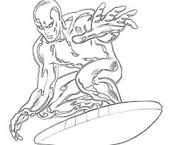 Plus, it's an easy way to celebrate each season or special holidays. Drawings Silver Surfer Superheroes Printable Coloring Pages