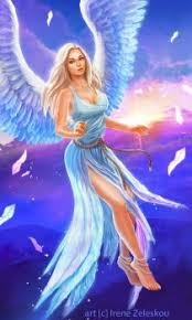 Angel Of Light By Ftourini Angel Artwork Angel Drawing Angel Pictures