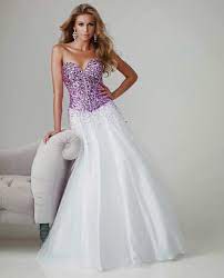 Cheap Plus Size Purple And White Wedding Dresses Mother From The Purple Wedding Gown Purple Wedding Dress Popular Wedding Dresses