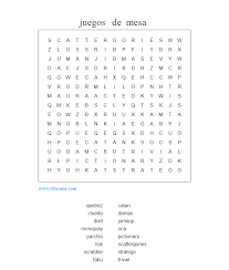 Sopa De Letras Juegos De Mesa Sopa De Letras Letras