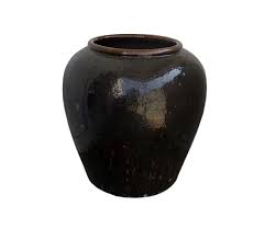 Mason jars, ball jars, fruit jars, canning jars. Antique Ceramic Storage Jar Brown Glazed Stoneware Alluring Serendipitous Kiln Marks Drips Inner Gardens