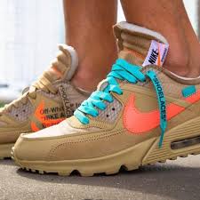 Fancy Air Max 90 Off White Desert Ore Womens Fashion Sneakers Sneakers Fashion Air Max