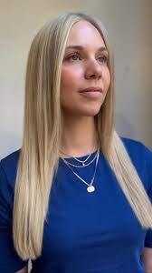 Best hair salon for blondes nyc!, ☀️ Say hello to your brightest blonde  yet! A full head of baby slices delivers ultra-fine highlights for maximum  brightness and seamless dimension — perfect for that ...