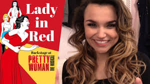 Pretty woman, i couldn't help but see pretty woman, that you look lovely as can be are you lonely just like me? Episode 1 Lady In Red Backstage At Pretty Woman With Samantha Barks Youtube