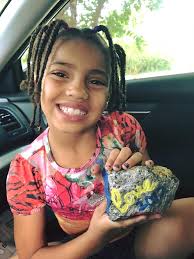 Hidden rocks at SwedishAmerican Clinic and Blackhawk Park