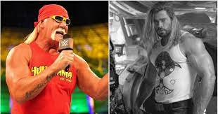 'my brother has that hogan pump on'. Hulk Hogan Reacts To Chris Hemsworth S Massive Arms Ahead Of Upcoming Wwe Biopic Givemesport