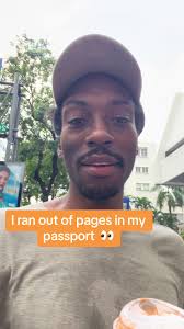 I ran out of pages in my passport 👀 #traveltiktok #travel #travellife  #travelstories