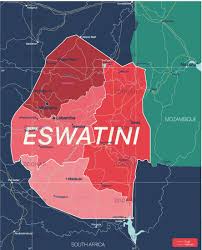 Dutch south africa provided protection and. Photo Eswatini Ex Swaziland Country Detailed Editable Map Image 16897619
