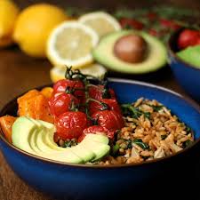 Spinat Tomaten Avocado Bowl Spinat Rezepte Avocado