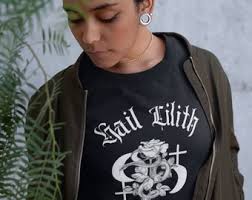 Hail Lilith Crewneck Sweatshirt: Witchy Gothic Jumper