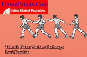 Pada ketika mendapatkan tongkat estafet, maka peserta harus menjulurkan tangannya ke a. 7 Teknik Dasar Dalam Olahraga Lari Estafet