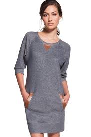 Sweatshirt Dress Faux Leather Lacoste Elbise Modelleri Elbise