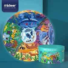 If you're looking for free jigsaw puzzles to play, look no further than these five websites. Mideer Animal Circular Jigsaw Puzzles 150 Pieces Animals Around The World My Gifted Education