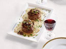 High/low meals with ina garten. Filet Mignon With Mustard And Mushrooms Recipe Ina Garten Food Network