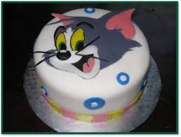 Cartoon Character Birthday Cake Images For Boys Cartoon Characters Birthday Cakes Cartoon Cake Cartoon Birthday Cake Tom And Jerry Cake