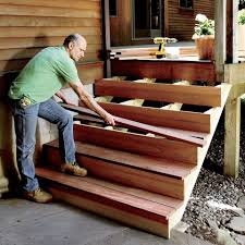 Made of solid wood, each piece is 1 inch thick and 11 1/2 wide. How To Build Stairs Stairs Design Plans