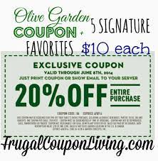 The other way to enjoy olive garden best coupons is by getting the coupon codes (consisting of numbers or letters), which knock off certain amounts off your bill, as a percentage discount to our customers. Free Printable Coupons Olive Garden Coupons Olive Garden Coupons Free Printable Coupons Print Coupons