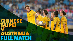 Among them, australia won 2 games ( 1 at home stadium home you are on page where you can compare teams australia vs chinese taipei before start the match. Chinese Taipei Vs Australia 2022 Fifa World Cup Qualifiers Full Match Youtube