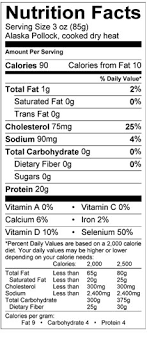 alaska pollock seafood health facts