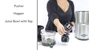 Sa finition au coloris gris anthracite s'adapte facilement à tous types de cuisine. Omega Vsj843r Juicer Youtube
