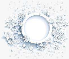 Decoration Vector White Snowflake Round Frame Intensive Vector Decorative Vector Snowflake Vector Round In 2021 Winter Design Christmas Scrapbook Snowflake Background