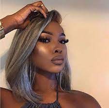 Grey Hair On Black Women Best Short Hairstyles For Black Women 2018 2019 Short Hair Styles Hair Styles Black Hair Ombre