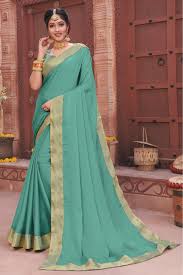 We did not find results for: Chiffon Party Wear Saree In Aqua Green Colour