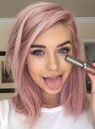 Pin By Catherine Flett On Hair Hair Styles Pink Hair Hair Color