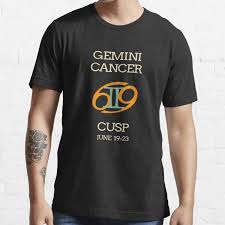When flirty gemini energy meets sensitive cancer in your birth chart, it inspires pure magic! Gemini Cancer Cusp Zodiac Sign T Shirt By Dylananddot Redbubble