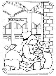 Bp Opstation Bear Coloring Pages Paddington Bear Colouring Pages