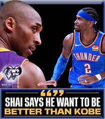 I want to Surpass Kobe's Greatness!!! SGA😇😏😎 #warofgoats #fblifestyle  #kobebryant #shaigilgeousalexander