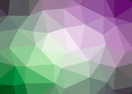 نبذة مختصرة هندسي ورق الجدران خلفية الأشكال خلاق فن التصميم زاهى الألوان أرجواني أخضر Anyrgb