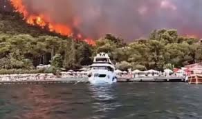 Aydın'ın didim ilçesi akbük bölgesi makilik alanda yangın çıktı. Ef7dk7k2xszelm