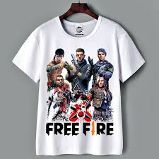 Free fire is a mobile game where players enter a battlefield where there is only one. Free Fire T Shirt Shop Clothing Shoes Online