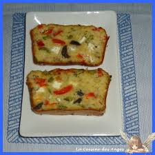 Recette Cake Aux Poivrons Thon Feta Et Olives Noires