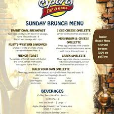 Sports Bar Menu Template And Inside Brunch Sunday – pluggedn