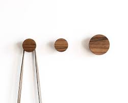 Small Wall Hooks Wooden Wall Hooks Wooden Dots Decor Wooden Coat Hooks Decorative Wall Hooks Wooden Wall Hooks
