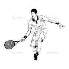 Pin On Tennis Drawing