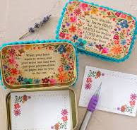 Tin Prayer Box