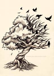 Meaningful Simple Bird On Tree Drawing Willow Willow Tree Tattoos Tree Tattoo Drawings Tree Of Life Tattoo