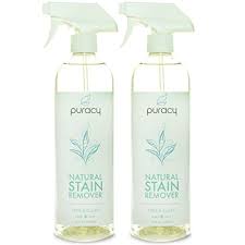 Puracy 100 Natural Laundry Stain Remover Six Enzyme Formula The Best Spot Odor Eliminator Safely Pre Treat Hundreds Of Fabric Stains Free Clear 25 Ounce Spray