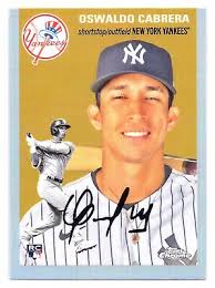 2023 Topps Platinum #81 Oswaldo Cabrera Refractor RC New York Yankees