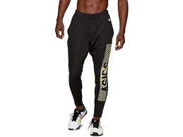 Asics fitted knit pant in black. Sd Fitted Knit Pant Men Performance Black Sour Yuzu Asics Uae