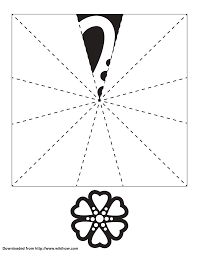 Printable Heart Snowflake Template Paper Snowflake Template Snowflake Template Paper Snowflakes