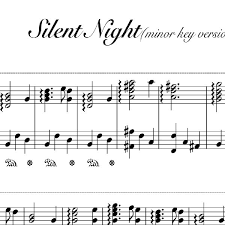 The lyrics, originally written in german were penned by joseph mohr whilst the timeless melody was composed by franz gruber. Silent Night Sad Version Piano Sheet Lord Music Academy Learn A New Skill Ebooks Or Documents Hotmart