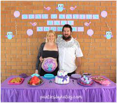 How To Create A Beautiful Floral Birds Owl Baby Shower Katie J Design And Events