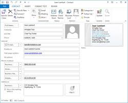 Maybe you would like to learn more about one of these? Managing Contact Records In Microsoft Outlook 2013 Microsoft Press Store