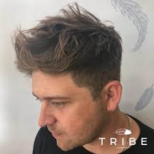 To style it, spike individual sections to create small thorns. Textured Men S Hair Styled By Billy June 2018 Tribe Hair Salon